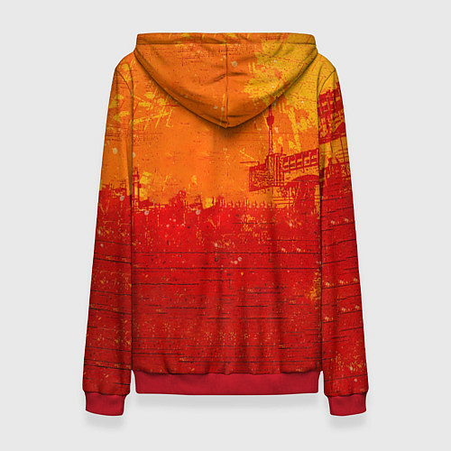 Женская толстовка Linkin Park - Underground 4 0 / 3D-Красный – фото 2