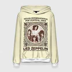 Женская толстовка Led Zeppelin - Texas International Pop Festival 19
