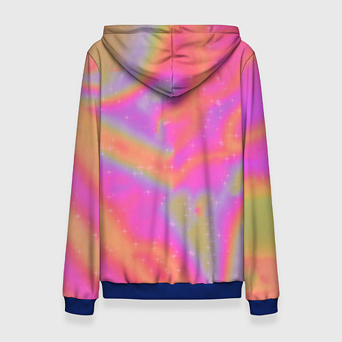 Женская толстовка POPPY PLAYTIME - МАЛЫШ ХАГГИ ВАГГИ / 3D-Синий – фото 2