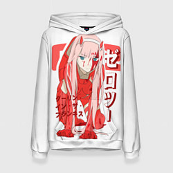 Женская толстовка Zero Two - Darling in the Franxx