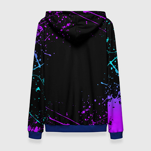 Женская толстовка PORTAL NEON ПОРТАЛ НЕОН / 3D-Синий – фото 2