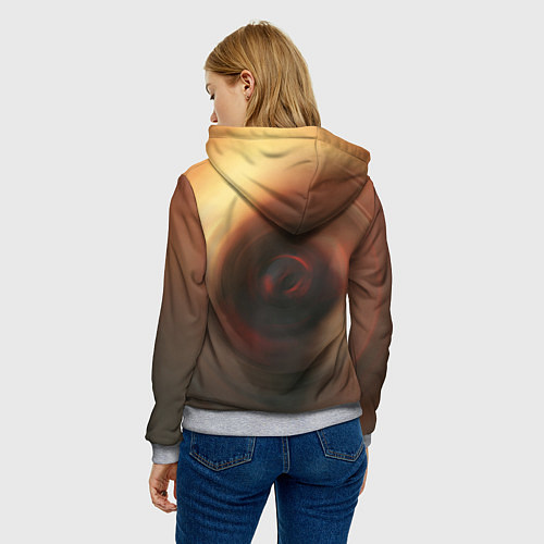 Женская толстовка DOTA 2 ДЖАГЕРНАУТ / 3D-Меланж – фото 4