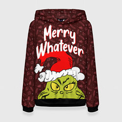 Женская толстовка ГРИНЧ GRINCH WHATEVER
