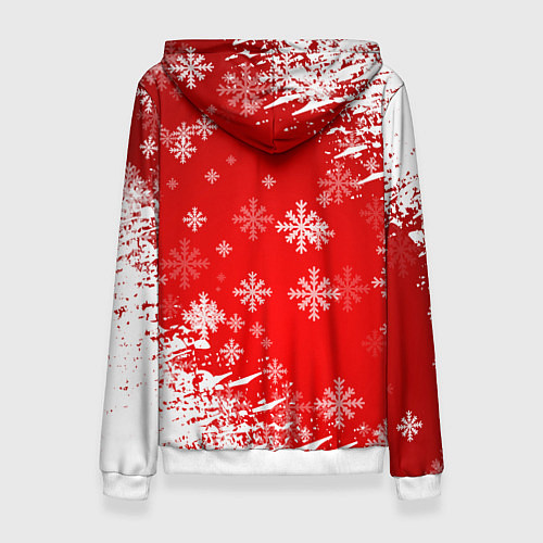Женская толстовка Free Fire - Новогодний / 3D-Белый – фото 2