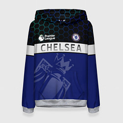 Женская толстовка FC Chelsea London ФК Челси Лонон