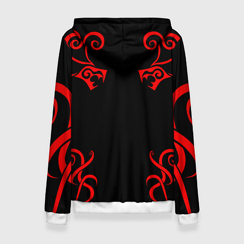 Женская толстовка ДРАКЕН ИЗ ТОСВЫ ТОКИЙСКИЕ / 3D-Белый – фото 2