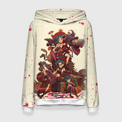 Женская толстовка ЛИГА ЛЕГЕНД JINX ARCANE