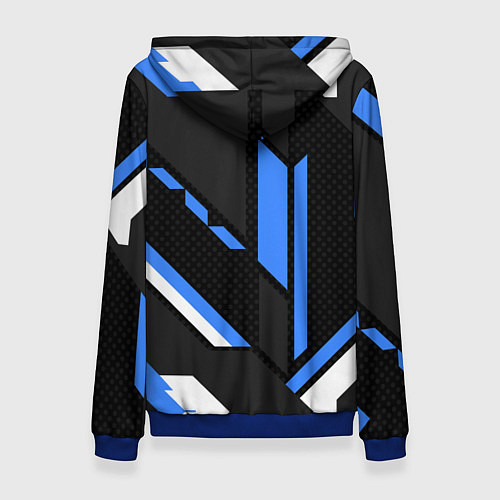 Женская толстовка VOLKSWAGEN GEOMETRY SPORT / 3D-Синий – фото 2