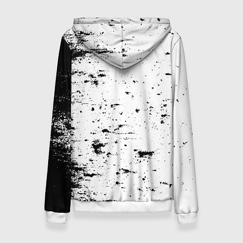 Женская толстовка Bendy and the ink machine - Black & White / 3D-Белый – фото 2