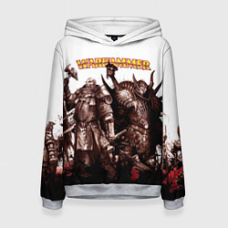 Толстовка-худи женская Вархаммер ART, цвет: 3D-меланж