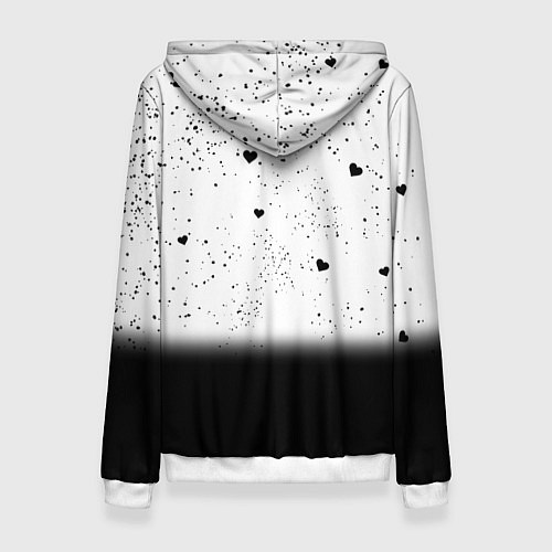 Женская толстовка CAT LOVE / 3D-Белый – фото 2