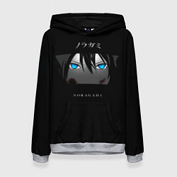 Толстовка-худи женская Взгляд Ято Noragami, цвет: 3D-меланж