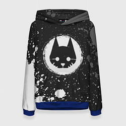 Толстовка-худи женская Stray: Painting, цвет: 3D-синий