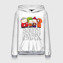 Женская толстовка South Park - Южный парк Кенни, Кайл, Стэн и Эрик