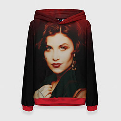 Толстовка-худи женская Twin Peaks - Одри Хорн, цвет: 3D-красный