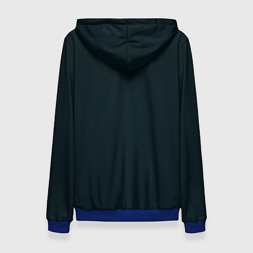 Женская толстовка Бокс - Boxing / 3D-Синий – фото 2