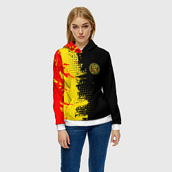 Толстовка-худи женская Кобра Кай Cobra Kai, цвет: 3D-белый — фото 2