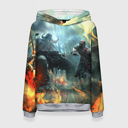 Женская толстовка God of War Fighting