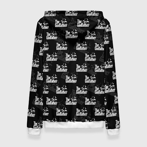 Женская толстовка Крёстный отец Лого паттерн / 3D-Белый – фото 2