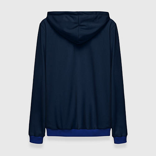 Женская толстовка Снейк в дыму / 3D-Синий – фото 2