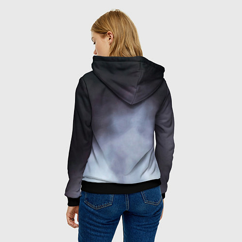 Женская толстовка Красотка Марси / 3D-Черный – фото 4