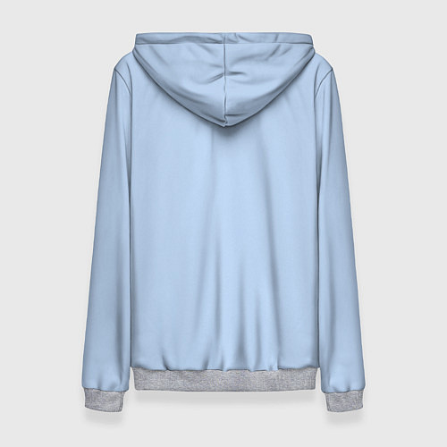 Женская толстовка Cat Kissy / 3D-Меланж – фото 2