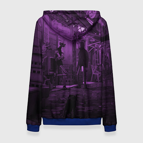 Женская толстовка Stray / 3D-Синий – фото 2