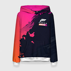 Толстовка-худи женская Форза Хорайзен 5 Forza Horizon 5, цвет: 3D-белый