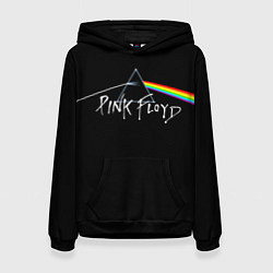 Толстовка-худи женская PINK FLOYD - ПИНК ФЛОЙД, цвет: 3D-черный