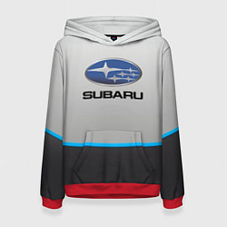 Женская толстовка Subaru Неоновая полоса