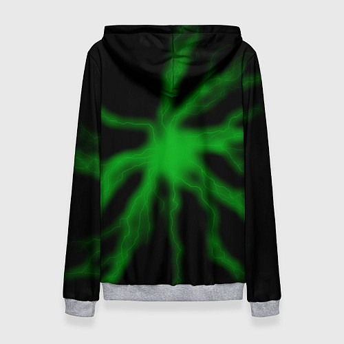 Женская толстовка Skoda - Гроза / 3D-Меланж – фото 2