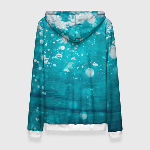 Женская толстовка Кит косатка в океане / 3D-Белый – фото 2