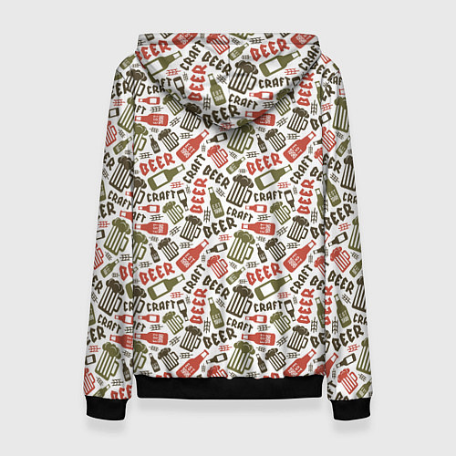 Женская толстовка Craft Beer / 3D-Черный – фото 2