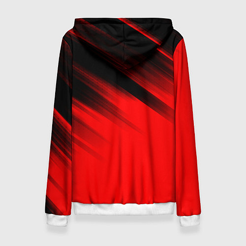 Женская толстовка Mitsubishi - Red Sport / 3D-Белый – фото 2