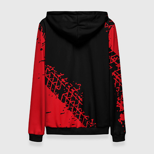 Женская толстовка MITSUBISHI Mitsubishi Шины / 3D-Черный – фото 2