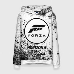 Толстовка-худи женская FORZA HORIZON 5 - DIRT, цвет: 3D-белый