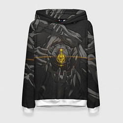 Толстовка-худи женская Босс Элдн Ринг, цвет: 3D-белый