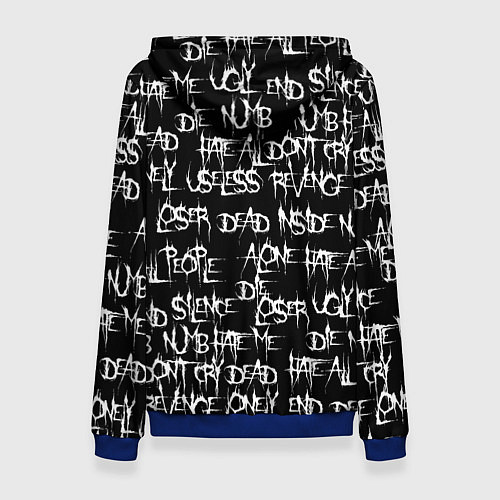 Женская толстовка Я НЕ ВЕРНУСЬ В АНТЕЙКУ / 3D-Синий – фото 2