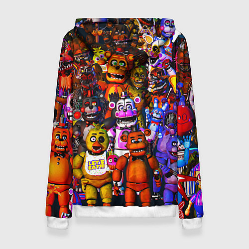 Женская толстовка Fnaf UCN / 3D-Белый – фото 2