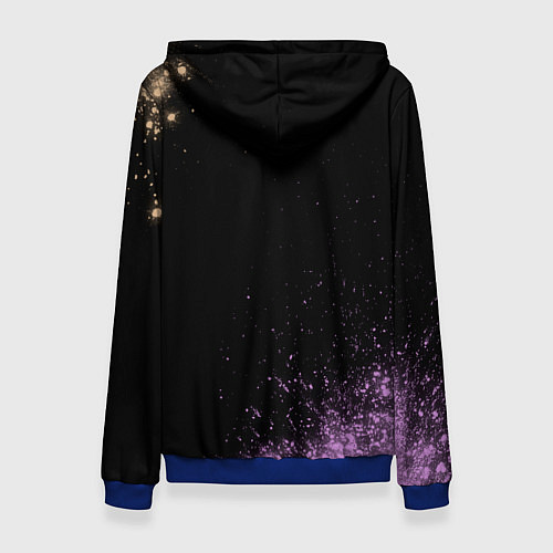 Женская толстовка ФНФ - ПАРЕНЬ Арт / 3D-Синий – фото 2