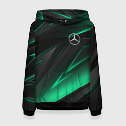 Женская толстовка MERCEDES-BENZ AMG NEON STRIPES PETRONAS