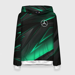 Женская толстовка MERCEDES-BENZ AMG NEON STRIPES PETRONAS