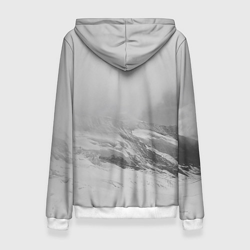 Женская толстовка Ок, но сначала горы! / 3D-Белый – фото 2