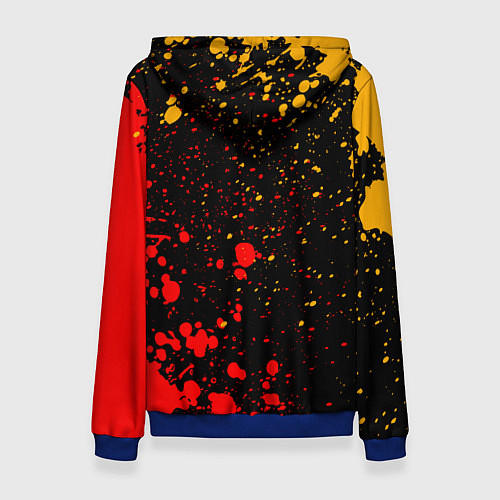 Женская толстовка DAYZ Краска / 3D-Синий – фото 2