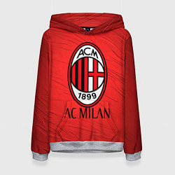 Женская толстовка Ac milan милан