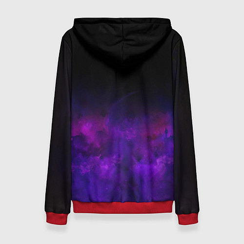 Женская толстовка PURPLE TINA / 3D-Красный – фото 2