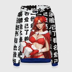 Толстовка-худи женская Винрейнджер WR Дота 2 WHITE Black, цвет: 3D-синий