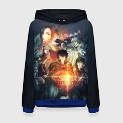 Толстовка-худи женская Anime The Rising of the Shield Hero, цвет: 3D-синий