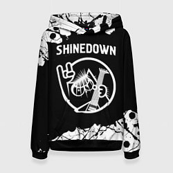 Женская толстовка Shinedown КОТ Краска