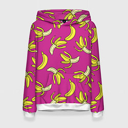 Женская толстовка Banana pattern Summer Color